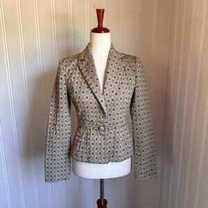 Vintage Y2K Twee Sage Green Blazer 4